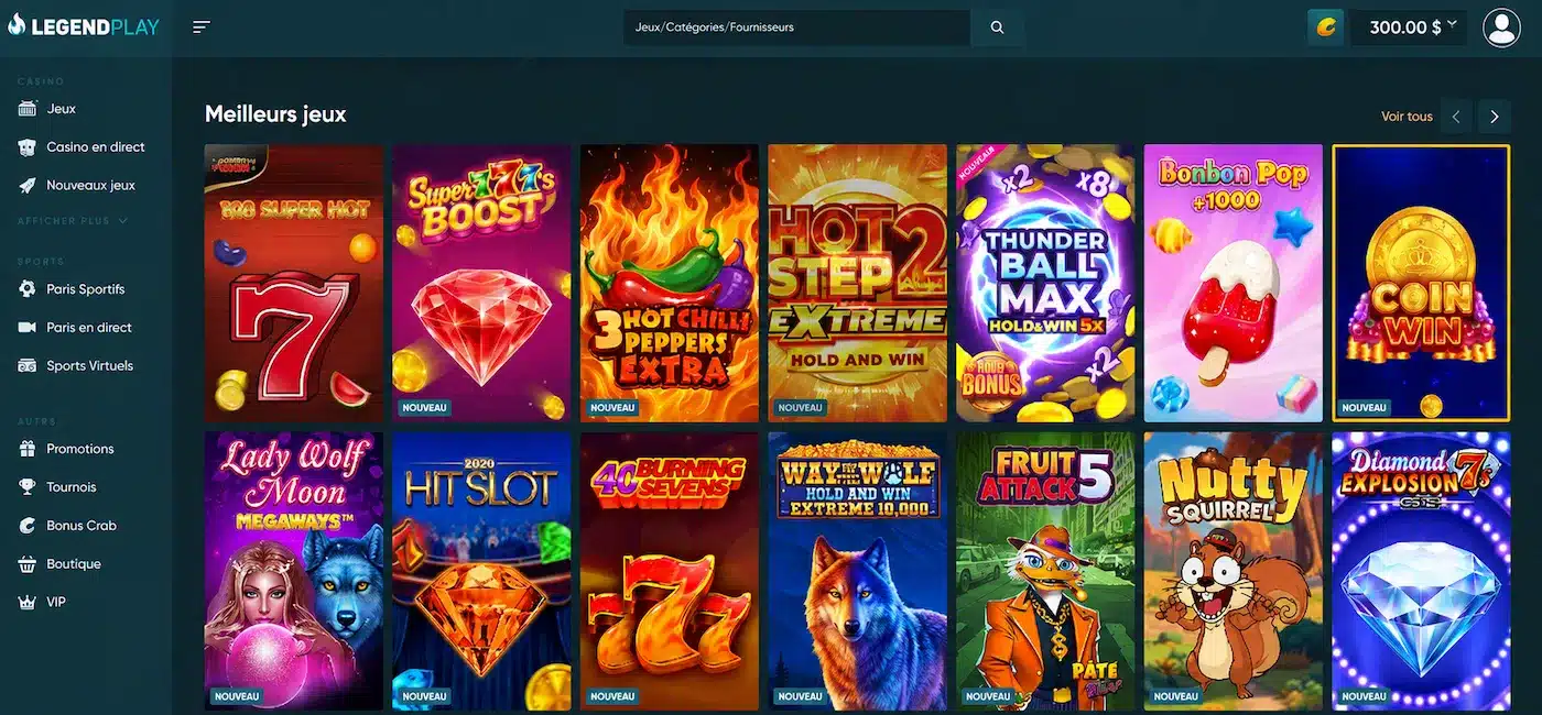Legendplay casino